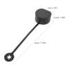 Luxshiny Electric Car Charging Plug Protector Cover Rainproof and Dustproof Charger Organizer Portable Charging Cable Holder Dust Cap for Outdoor Use view 2