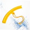 ULTECHNOVO Tire Wheel Rim Protective Sleeve for Changing Tools Steel Ring Anti-Scratch Protector Compatible Cars and Bikes Durable Tire Rim Shield view 3