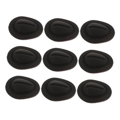 MotorCart Basics 9pcs Silicone Car Water Bottle Holder Insert Cup Stabilizers with Self Adhesive Design for Trucks Suvs Vibration Reduction Odorless Material for Stable Drink Positioning