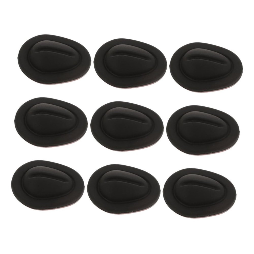 MotorCart Basics 9pcs Silicone Car Water Bottle Holder Insert Cup Stabilizers with Self Adhesive Design for Trucks Suvs Vibration Reduction Odorless Material for Stable Drink Positioning