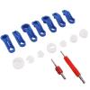 AMAKO Fuel Line Disconnect Tool Set: Includes 7 Blue and 7 White Abs Tools & 2 Valve Core Tools, Fits 6mm to 22mm Pipe Diameter view 1