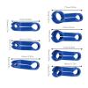 AMAKO Fuel Line Disconnect Tool Set: Includes 7 Blue and 7 White Abs Tools & 2 Valve Core Tools, Fits 6mm to 22mm Pipe Diameter view 4