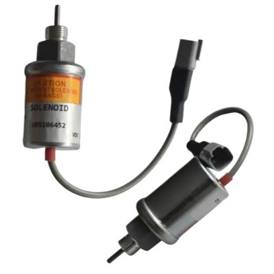 12V Fuel Shut Off Solenoid Valve U85206452 U85206520 for 402D 403D 404D 404C 403C Engine 3011C 3013C 3024C