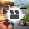 Car Window Shade - Auto Window Shades,5 Pack UV Protection Removable Cooling Anti-Glare Light Block Heat Resistant for Road Trip Travel Backseat view 4