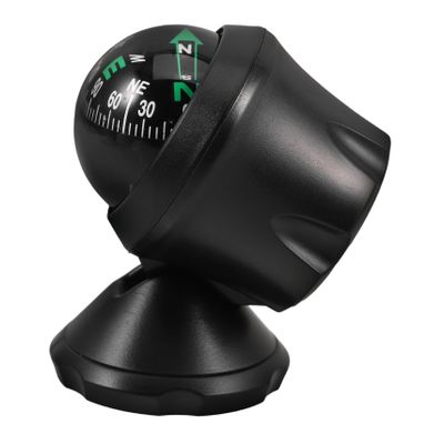 PLAFOPE Car Compass Ball High Dashboard Compass for Vehicles Outdoor Travel and Camping Durable Design for Accurate Direction Guidance