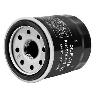 Road Passion 16097-0004 Oil Filter Compatible with Yamaha YZF-R15VY 2004-2006 YZF-R6 S 2006-2010 YZF-R65SL 2003-2005 YZF-R7OWO2 1999-2001 1400GTR 1400 2008-2012 BIG BOSS 500 6X6 500 1998-1999(1PC)