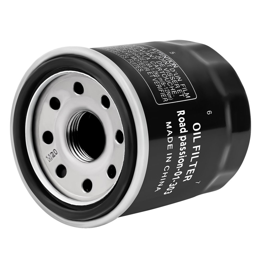 Road Passion 16097-0004 Oil Filter Compatible with Yamaha YZF-R15VY 2004-2006 YZF-R6 S 2006-2010 YZF-R65SL 2003-2005 YZF-R7OWO2 1999-2001 1400GTR 1400 2008-2012 BIG BOSS 500 6X6 500 1998-1999(1PC)