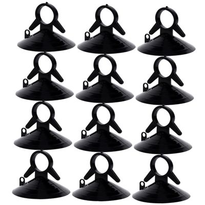 FOYTOKI 40Pcs Windshield Sunshade Suction Cups Strong Adhesive Holders for Car Shade Pads for Easy Attachment Windshield Dashboard and Car Windows Durable Sucker Cups