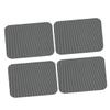 Happyyami 2 Sets of Car Side Window Sunshade Film Stickers ray Protection Heat Shield for Vehicles Electrostatic Adhesive Black Window Film view 1