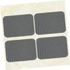 Happyyami 2 Sets of Car Side Window Sunshade Film Stickers ray Protection Heat Shield for Vehicles Electrostatic Adhesive Black Window Film view 3