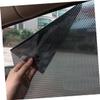 Happyyami 2 Sets of Car Side Window Sunshade Film Stickers ray Protection Heat Shield for Vehicles Electrostatic Adhesive Black Window Film view 4