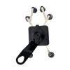 Luxshiny 1Pc Motorcycle Phone Holder Durable and Lightweight Navigator Support with Non Slip Design for Secure Fit Compatible with Motorcycles and Scooters for GPS view 2