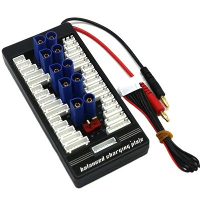 VyTRdW XT60 XT30 XT90 T-Plug EC3 EC5 Parallel Lipo Board Compatible with 2-6S Compatible with ISDT Q6 PL6 PL8 IMAX B6 B6AC B8 Chargers(EC5 Plug)