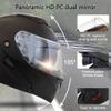 Bluetooth Modular Motorcycle Helmet DOT Approved Flip Up Full Face Integrated Anti-Fog Double Visor Helmet Street Bike Helmet Built-in Dual Speaker with Microphone for Adults Men and Women(21,XX-Large view 2