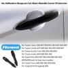 No Adhesive Snap-on Car Door Handle Cover Protector Fit for Toyota Carmy 2018-2025,Corolla 2019-2024,Corolla Cross 2022-2025,Avalon 2019-2022,Prius&Prius Prime 2016-2022,Venza 2020-2024,Glossy Black view 2