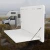 ZOCWJK Rv Folding External Table, Hanging Drop Down Wall Leaf Tables, Rv Dinette Table, 31.5''L17.7''W, 25kg Load-Bearing, for Rv, Caravan(Without Lights view 1