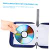 GLEAVI Capacity CD Storage Case Plastic CD Holder Pouch for Music Game Discs Space Saving Organizer for Dvds and Protects Against Scratches and Dirt view 3