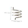POPETPOP 6pcs Brake Spring for Mountain Road Bikes Durable Disc Brake Replacement Parts Enhanced Comfort Safety Compatible with Various Bike Models Silver Finish view 2