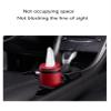 Car Tissue Holder Cylinder Leather Tissue Box Holder PU Leather Round Tissues Container for Auto Cup Holder Refillable Travel Facial Tissues Organizer for All Vehicles 02 view 4