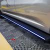 Fits 2014 2015 2016 2017 2018 2019 Ford F-150 F150 Raptor Deployable Power Electric Running Boards with LED Light Strips, Aluminum Retractable Side Step Nerf Bars, Black view 3