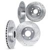 DFC Front and Rear Brake Rotors Fits 1990-1992 Nissan Stanza view 1