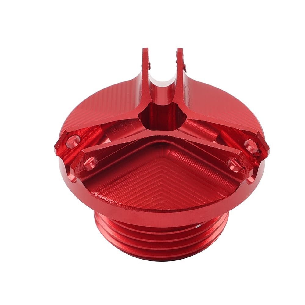 Rbanna1 1 Pc M20x1.5mm Parts Oil Filler Cap Plug Aluminum Red For Benelli TRK 502 Leoncino 500 200 BJ250