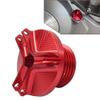 Rbanna1 1 Pc M20x1.5mm Parts Oil Filler Cap Plug Aluminum Red For Benelli TRK 502 Leoncino 500 200 BJ250 view 2