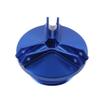 Rbanna1 Parts Oil Filler Cap Plug Blue Aluminum For Yamaha MT07 FZ07 1 Pc view 1