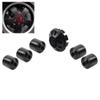 Rbanna1 Screw Wheel Hub Cover Front Hubcap Lug Nut Covers Black Aluminum For Vespa Primavera 150 2013-2021 1 Set view 3
