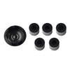 Rbanna1 Screw Wheel Hub Cover Front Hubcap Lug Nut Covers Black Aluminum For Vespa Primavera 150 2013-2021 1 Set view 4