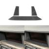 Real Carbon Fiber Car Dashboard Navigation Screen Sides Panel Sticker Cover Trim Compatible with BMW 7 Series F01 730d 730Li 740Li 750d 750Li 760Li 2009-2014 Interior Decal Accessories view 1