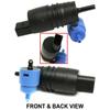 TuoFaJieC Windshield Washer Fluid Pump for A4 1998-2000 2004-2005 for A4 Quattro 1998-2010 for Escape 2008-2012 for Golf 1999-2006 2010 for Jetta 2001-2005 for Passat 1998-2005 2007-2010 Wagon view 2