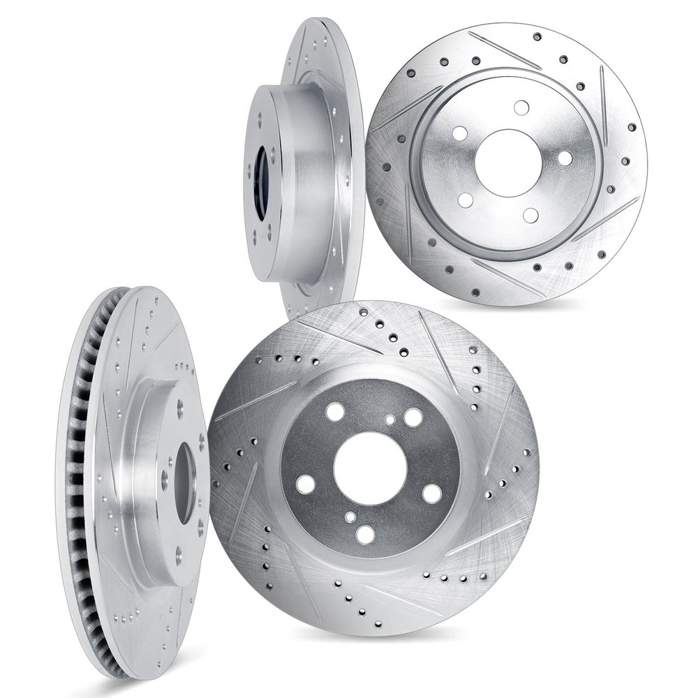 DFC Front and Rear Brake Rotors Fits 2020-2025 Mazda CX-30