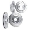 DFC Front and Rear Brake Rotors Fits 2020-2025 Mazda CX-30 view 1