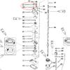 QuickMarine 26-38452 26-38453 Boat Water Pump Housing Rubber Grommet Seal and Gasket Washer view 2