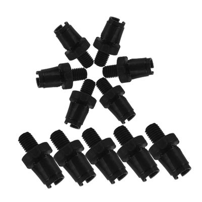 Toyvian 15pcs Aluminum Brake Adjusting Screws Lightweight Brake Fasteners for Mountain Road and Folding Bikes Easy Installation and Enhanced Braking Precision