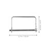 BUGUUYO 6Pcs Reliable Locking Hitch Pin Trailer Coupler Shape Trailer Safety Pin for Hitch and Tow Easy Install Durable Compatible with Various Trailer Models view 2