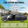 Hail Cover for Car Customized fit for Nissan Leaf 2011-2025,Hail Proof Car Cover with Cotton Liner, All Weather Waterproof, Rainproof and Dustproof view 2