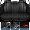 Seat Covers for Chevy Silverado 1500 2007-2026 (Black&Green, Luxury 5 Set) view 2