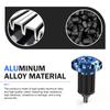Opuweiy Motorcycle Bar End Plug, 7/8'' Handlebar Grip End Caps, Aluminum Alloy Handle Plug, Replacement for Kawasaki, Suzuki, Yamaha, Dirt Bike (Blue, 2PCS) view 4
