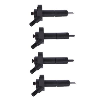 IMIFAFTAbT F0NN9F593AA Fuel Injector 4PCS for Ford Holland 555E 5610S 5640 575E 655E 6610S 6640 7010 7740 TB80 TB90 Tractor
