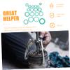 BRIGHTFUFU 270pcs Air Conditioner Sealing Rings Assortment for Car Repair Reliable Sealing Gaskets for Compressor Maintenance Compatible with Various Car Models view 2
