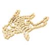 FOYTOKI Links Off-Road Vehicle Chain Replacement Heavy Duty Motorcycle Parts Fit Mini Dirt Bike Chain Gold view 1