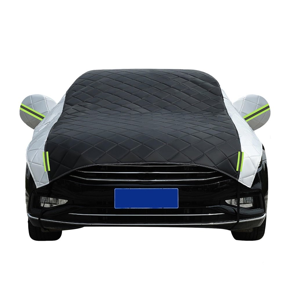 Hail Protector Car Cover Compatible with Chrysler Saratoga (1989-1995), Half car Cover with Cotton, 4-Layer Thickened All Weather for Automobiles Outdoor Indoor n50m