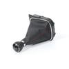 DRVBXYU 5/6 Speed Gear Shift Knob Lever and Boot Gaiter Black Leather Set for Golf 6 MK6 Jetta V VI 2005-2014 view 4