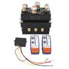 NDNCZDHC 12V 500A Winch Solenoid Contactor Relay with 2 Remote Control, Winch Solenoid Contactor Relay for ATV Snowmobile Mowers view 1