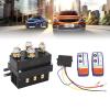 NDNCZDHC 12V 500A Winch Solenoid Contactor Relay with 2 Remote Control, Winch Solenoid Contactor Relay for ATV Snowmobile Mowers view 3