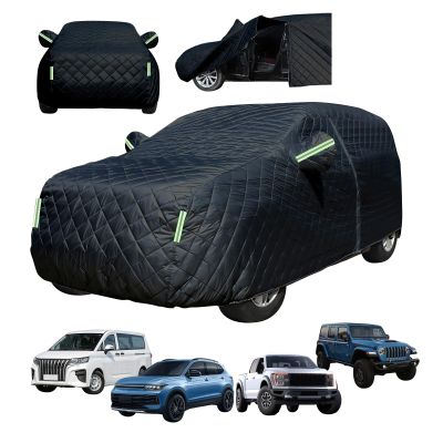 Hail Protector Truck Cover Compatible with VW Golf Plus(2006-2012), Car Cover for Hail Protection Latest 5-Layers Thickened PH Cotton, Wind, Rain and Hailproof with Door Zipper-n84