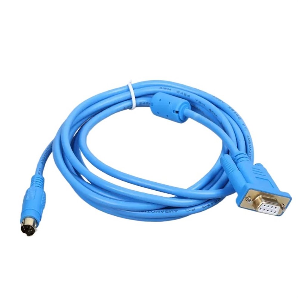 CTDOFUM TK6070-FX for TK6070 HMI Touch Screen Connect FX Series FX2N FX3U TK6070IH/IK/IP-FX Programming Cable(Gold Plated Version,5m)