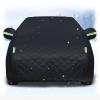 Car Cover Hail Protection Padded Sedan for Chevrolet SS Sedan 2014-2017,Multi-Layered Car Hail Blankets Protector Cover with Thick,Reflective Stripes(Black) view 1